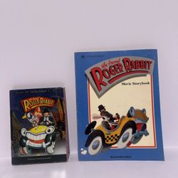 Who Framed Roger Rabbit DVD With Inserts And Movie Book!