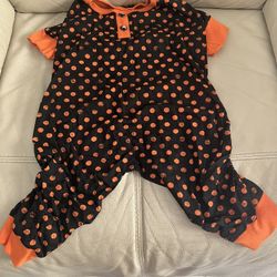 Dog Halloween Pajamas Size Large
