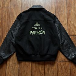 Authentic Tequila Patron Letterman Jacket 