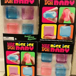 1 LEFT $25 EACH NeeDoh Nice Ice Baby 4pk!!!