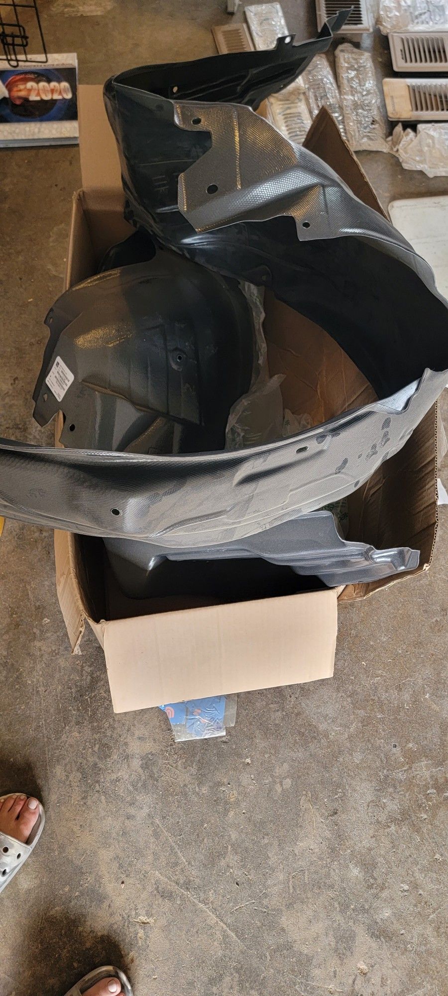 2008 Subaru Impreza Inner Fender Wells