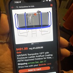 Trampoline -brand New In Box  