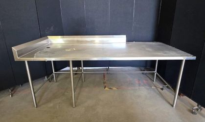 NEW Wasserstrom 96 x 36 Stainless Steel Equipment / Prep Table