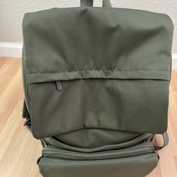 BEIS Ultimate Diaper Backpack In OLIVE