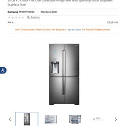 Samsung Chef Fridge