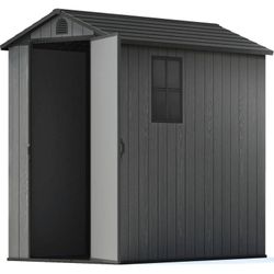Patiowell 4x6 Plastic Storage Shed Pro