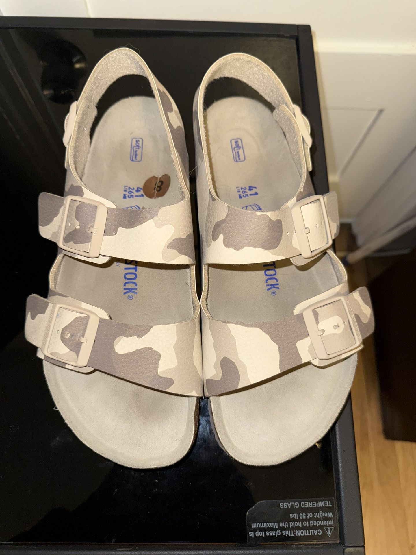 Camo Birkenstocks 