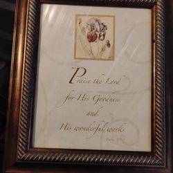 Praise The Lord Picture Frame 