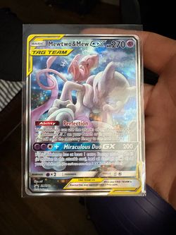 Mewtwo & Mew GX SM191 Pokémon Card