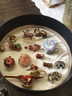 Decorative Enamel Trinket Box Collection
