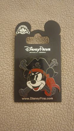 Disney Parks Pirate Mickey Mouse Pin