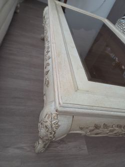 Rectangular coffee table