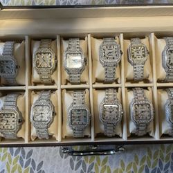 Moissanite Cartier Santos