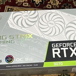 GeForce 3070 STRIX WHITE GPU