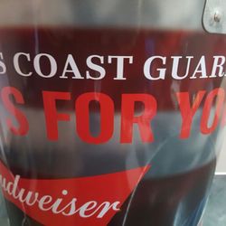 Budweiser U.S. Coast Guard Beer Bucket