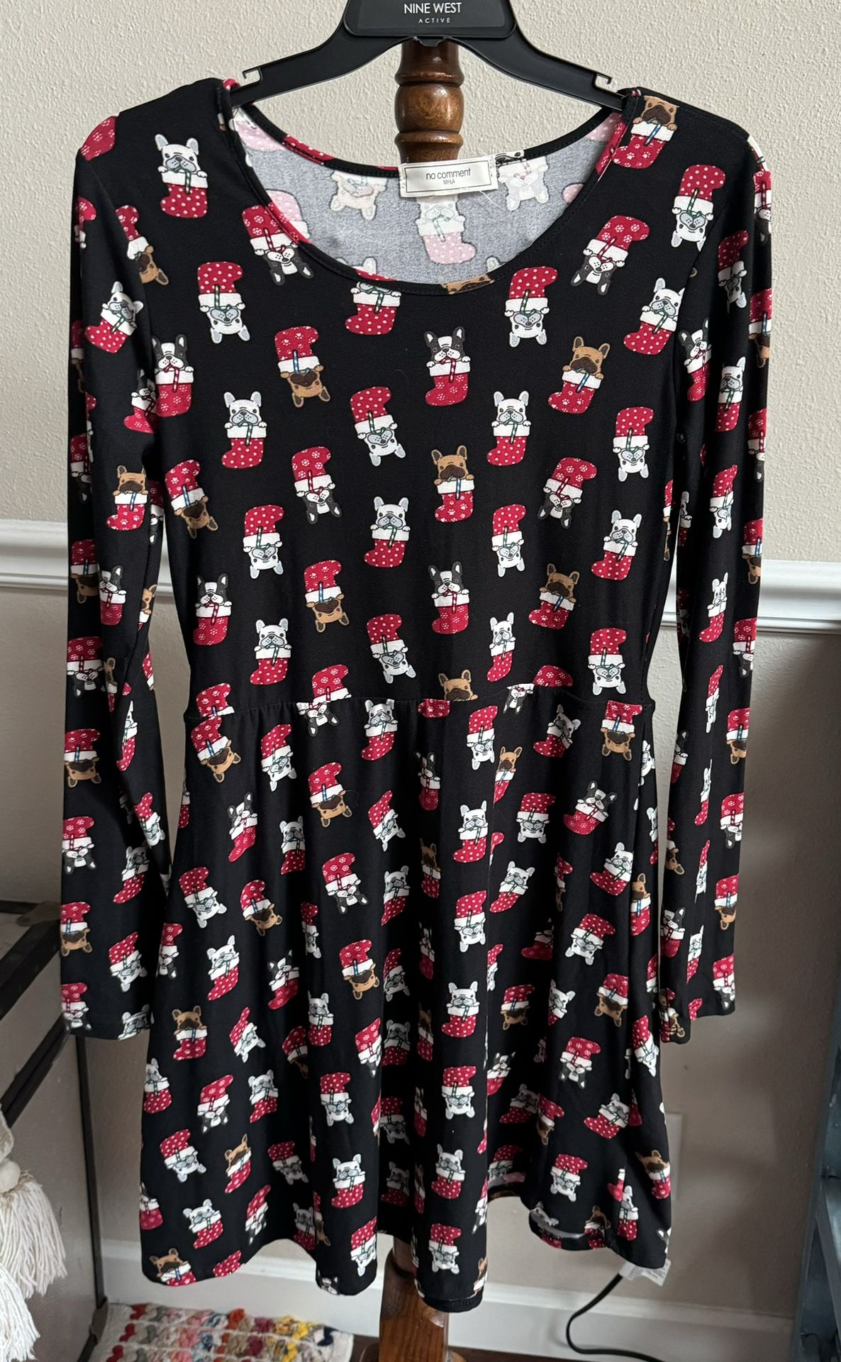 Womens Knee High Christmas Dress Ugly Sweater Party size Medium just $7 xox