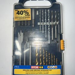 Ryobi 30 pc drilling and driving kit 