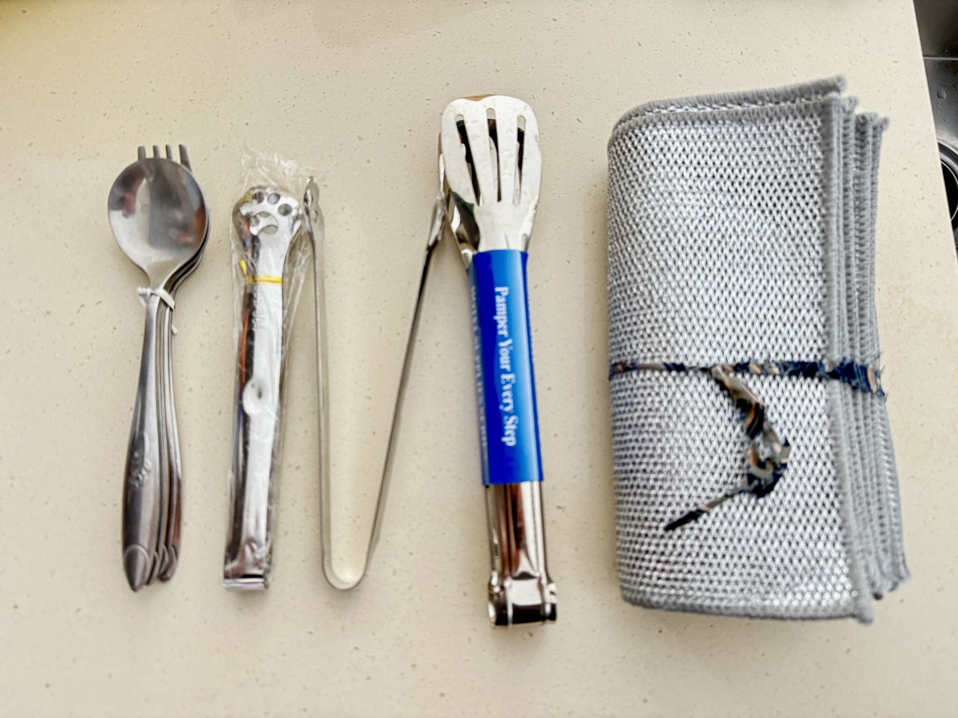 FREE Silver Place Mats. Forks Spoons