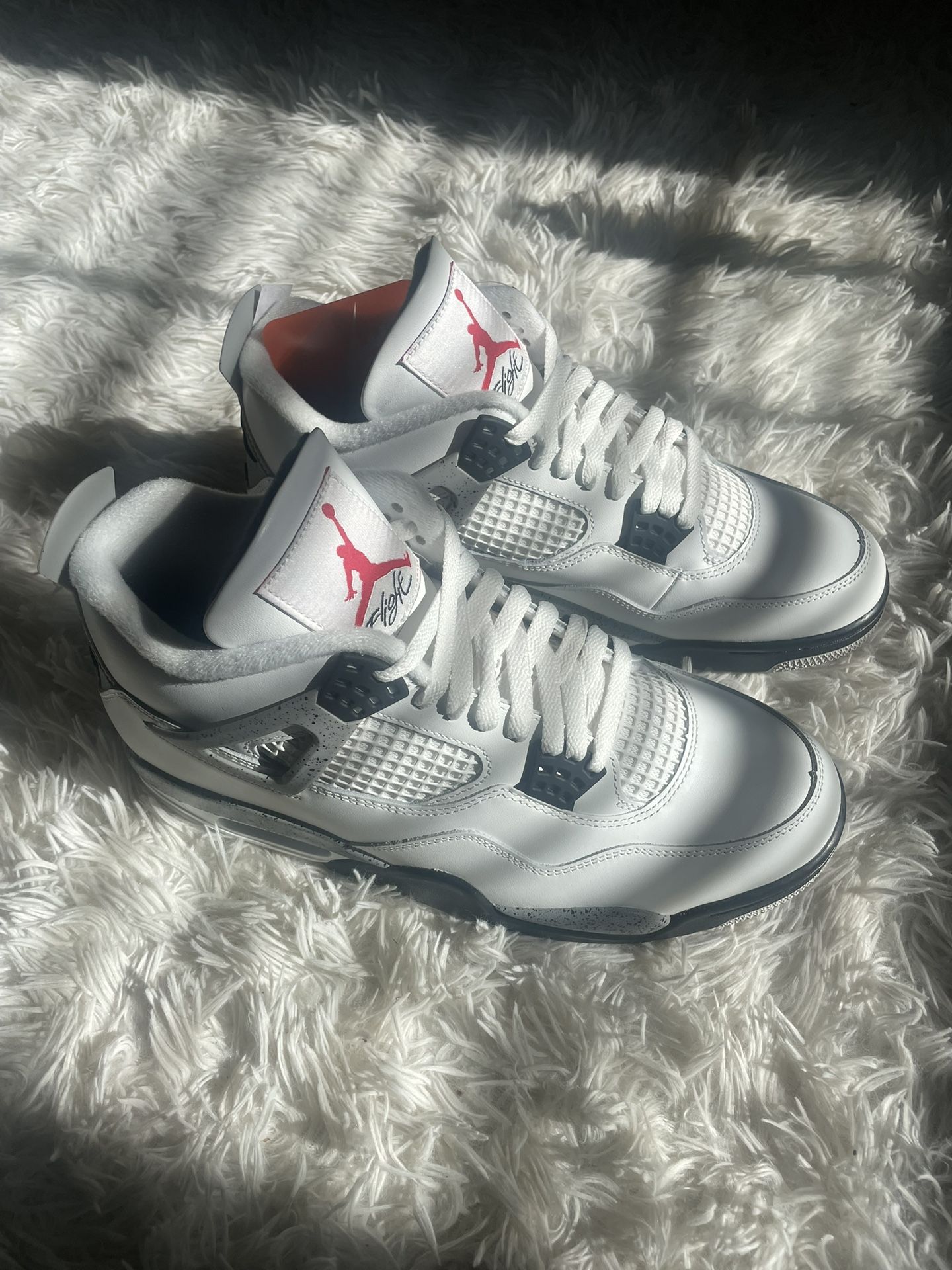 Nike Jordan Retro 4 White Cement 10.5