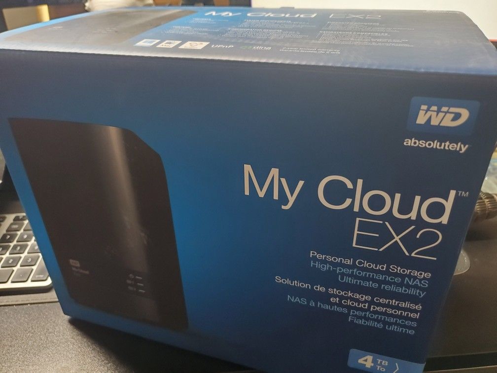 My Cloud EX2 4TB Diskless NAS