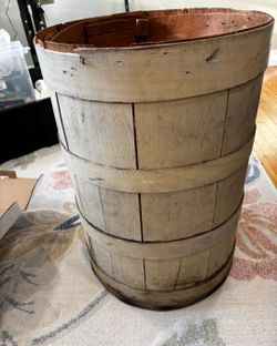 Decorative Wooden Barrel