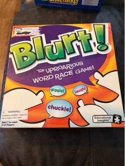 Blurt game