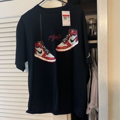 NIKE JORDAN 1 Lost And Found T SHIRT NEW SIZE LARGE 