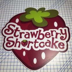 Strawberry Shortcake Coroplast