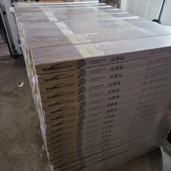 Hand scraped Saratoga Hickory 7 mm Thick x 7-2/3 in. Wide x 50-5/8 in. Length Laminate Flooring (24.17 sq. ft. / case) Hand scraped Saratoga Hickory 7 mm Thick x 7-2/3 in. Wide x 50-5/8 in. Length Laminate Flooring (24.17 sq. ft. / case)