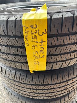 3 tires 235/65r18 nexen all season good condition $115