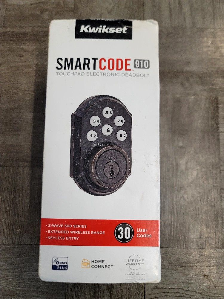 Kwikset 910 SmartCode Z-Wave Deadbolt - Venetian Bronze (BRAND NEW