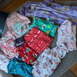 Children's Pajama Lot - Girls Size 4/5
