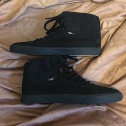 Black Vans Size 8