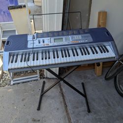 Casio Electric Keyboard And Stand