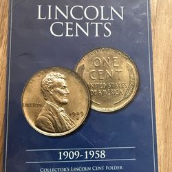 Lincoln cents album