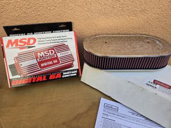 NEW MSD & EDELBROCK AIR FILTER