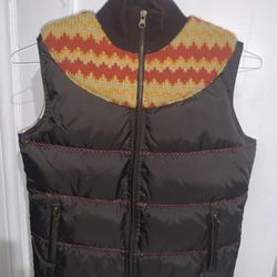 Vintage Y2K Megami Boogie Vest With Floral Interior Size: Medium