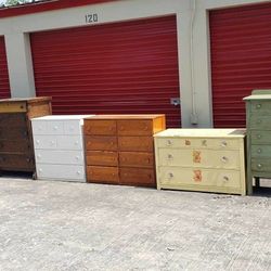 Vintage Wood Dressers - $100 Each Choice Pick