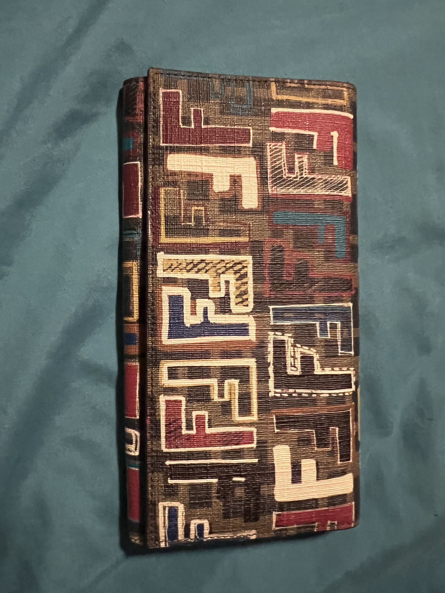 Vintage FENDI Zucca Leather Wallet