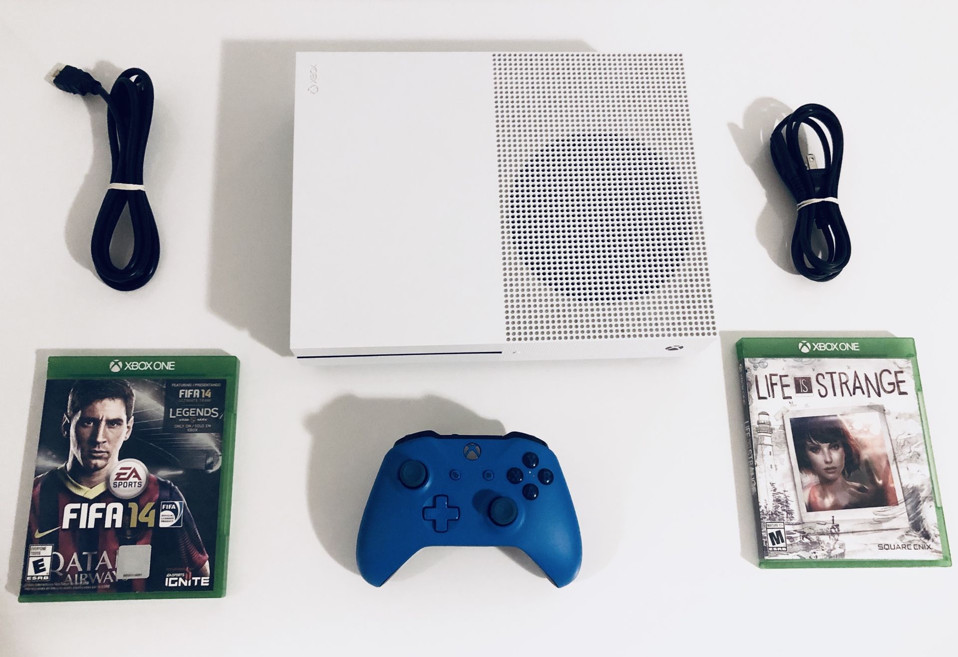 XBOX ONE S WHITE EDITION TRADING FOR PS4 or NINTENDO SWITCH