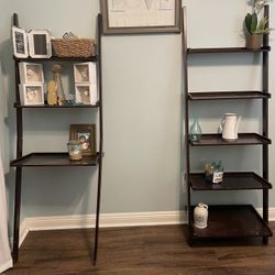 2 book Shelves 