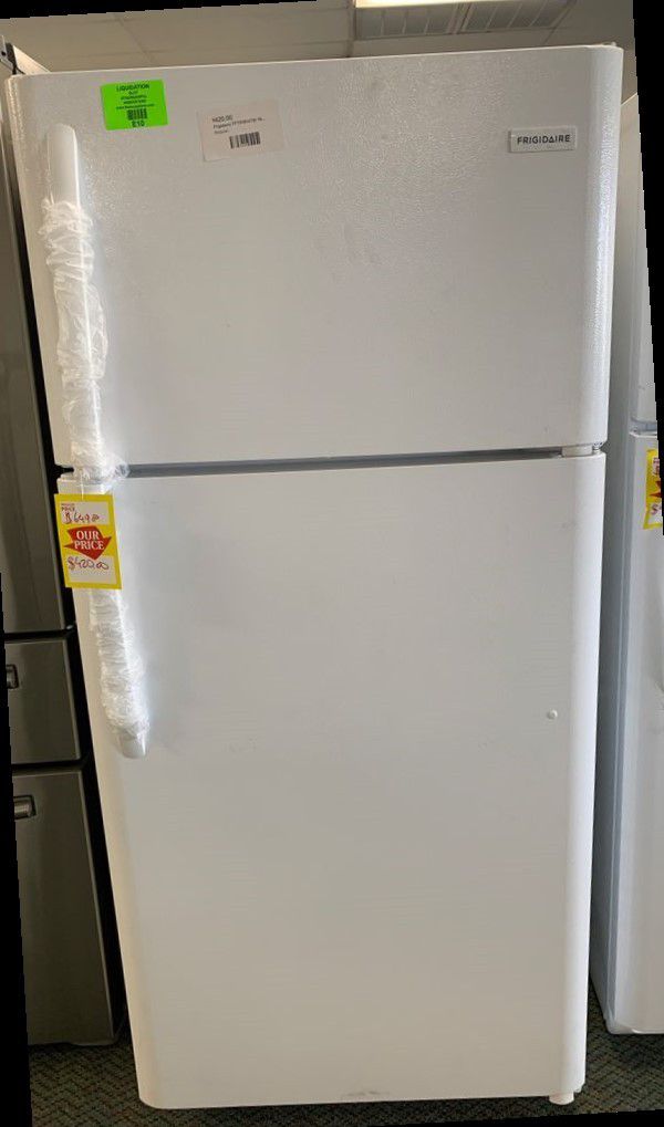 Top Freezer Refrigerator Frigidaire Brand All new with warranty O 