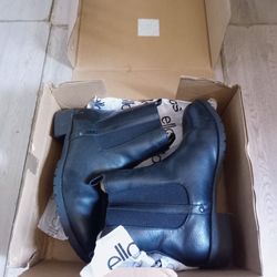 Ellos  Bootie Sherpa Lined Black 9 1/2 Boots