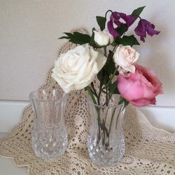 Crystal Flower Vases