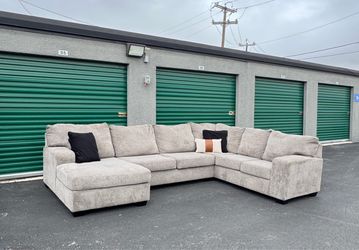 Large Gray Sectional