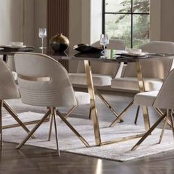 5 PIECE DININ TABLE SET