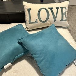 Set Of 3 Pillows- Used To Stage A House