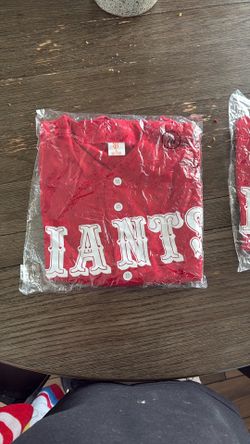 Giants 49ers Day Jersey