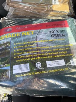 20x30 Shade Mesh Tarp
