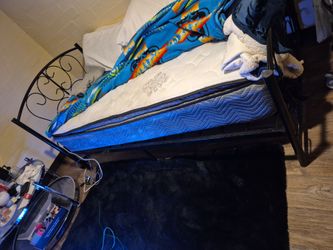 Free twin bed frame with twin mattress